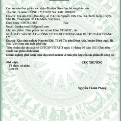 Viên sủi giảm cân vitafit