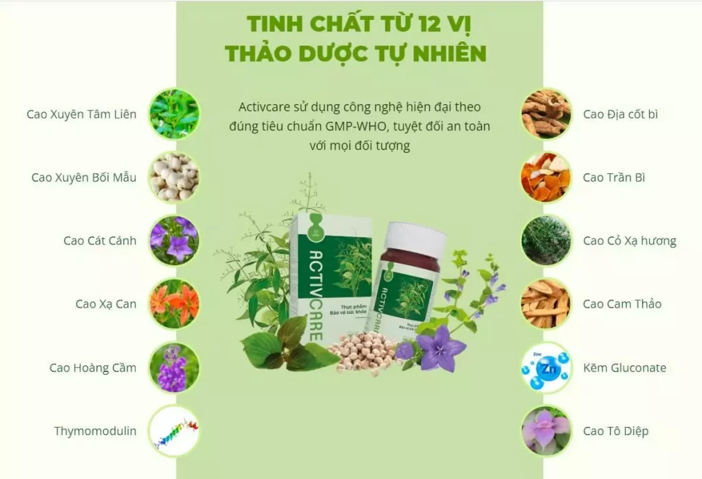 Activcare có tốt không? Giá bao nhiêu? Mua ở đâu chính hãng?