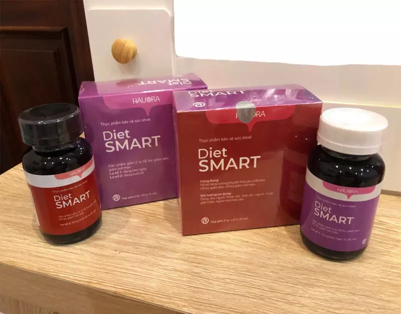 review thuốc giảm cân diet smart