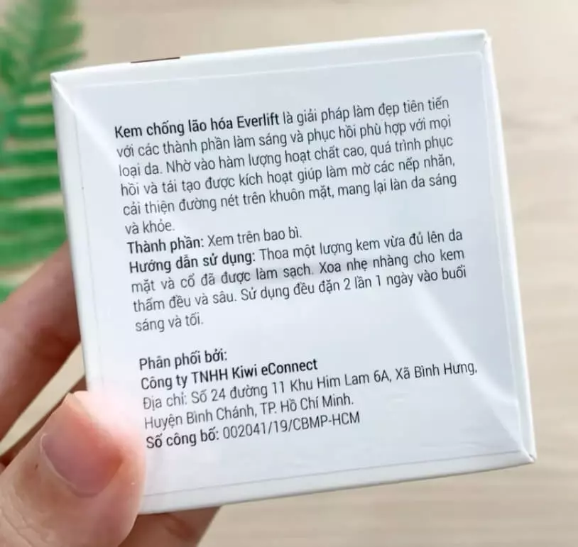 Kem Everlift có tốt không hay lừa đảo