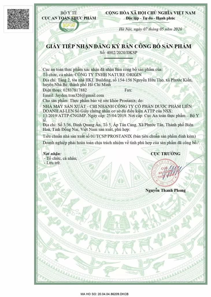 Prostanix Có tốt không? Giá bao nhiêu? Mua ở đâu chính hãng?