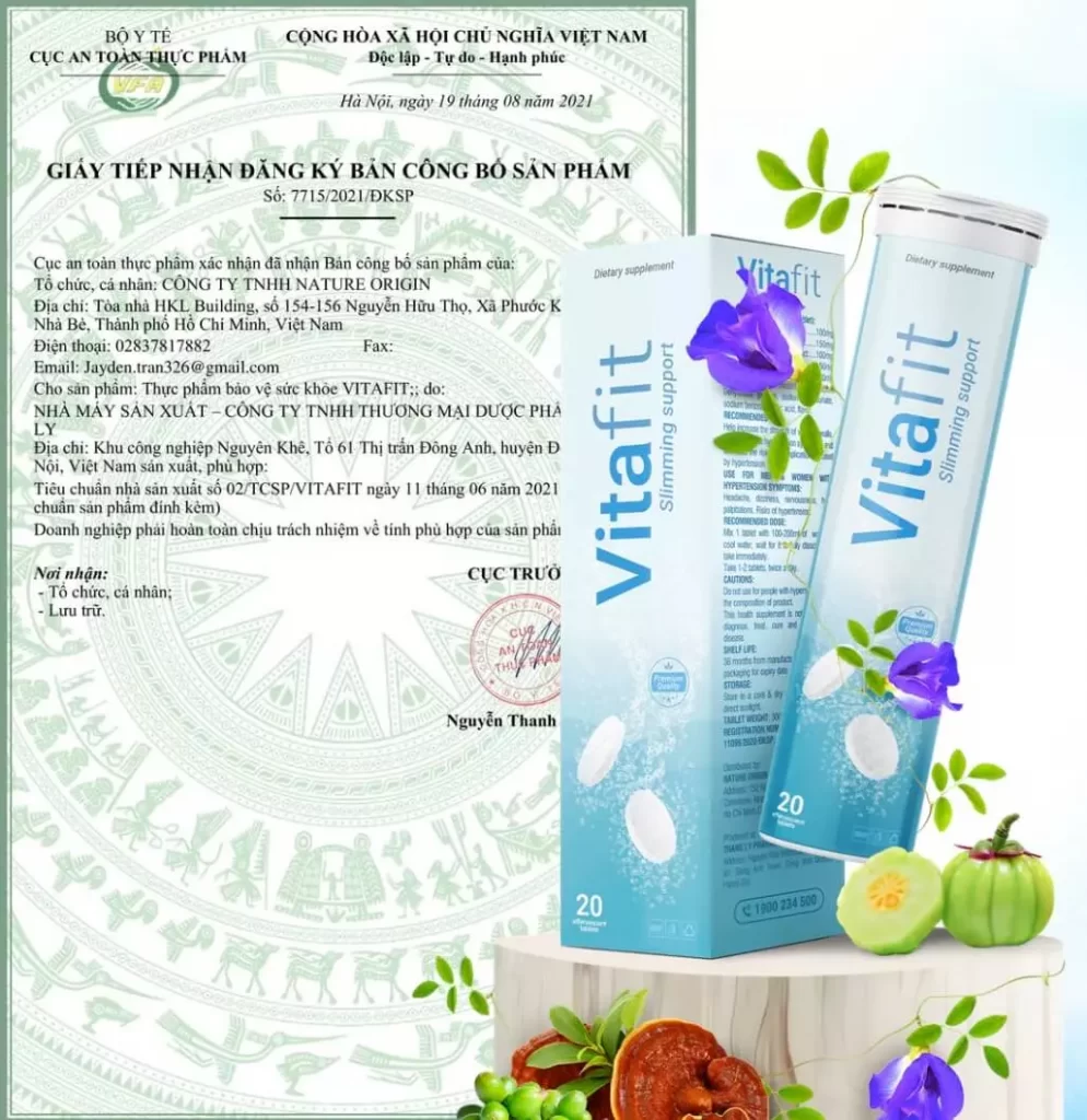 Thuốc giảm cân Vitafit có tốt không? Bán ở đâu chính hãng