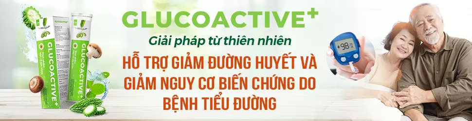 Viên sủi Glucoactive+ Hỗ Trợ Giảm Đường Huyết