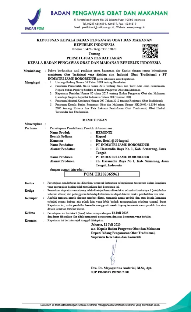 Hemonix Obat
