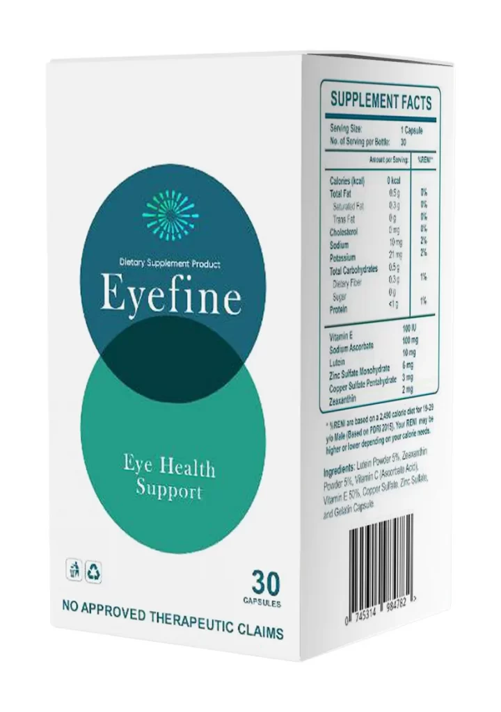 Ingredient Eyefine capsule